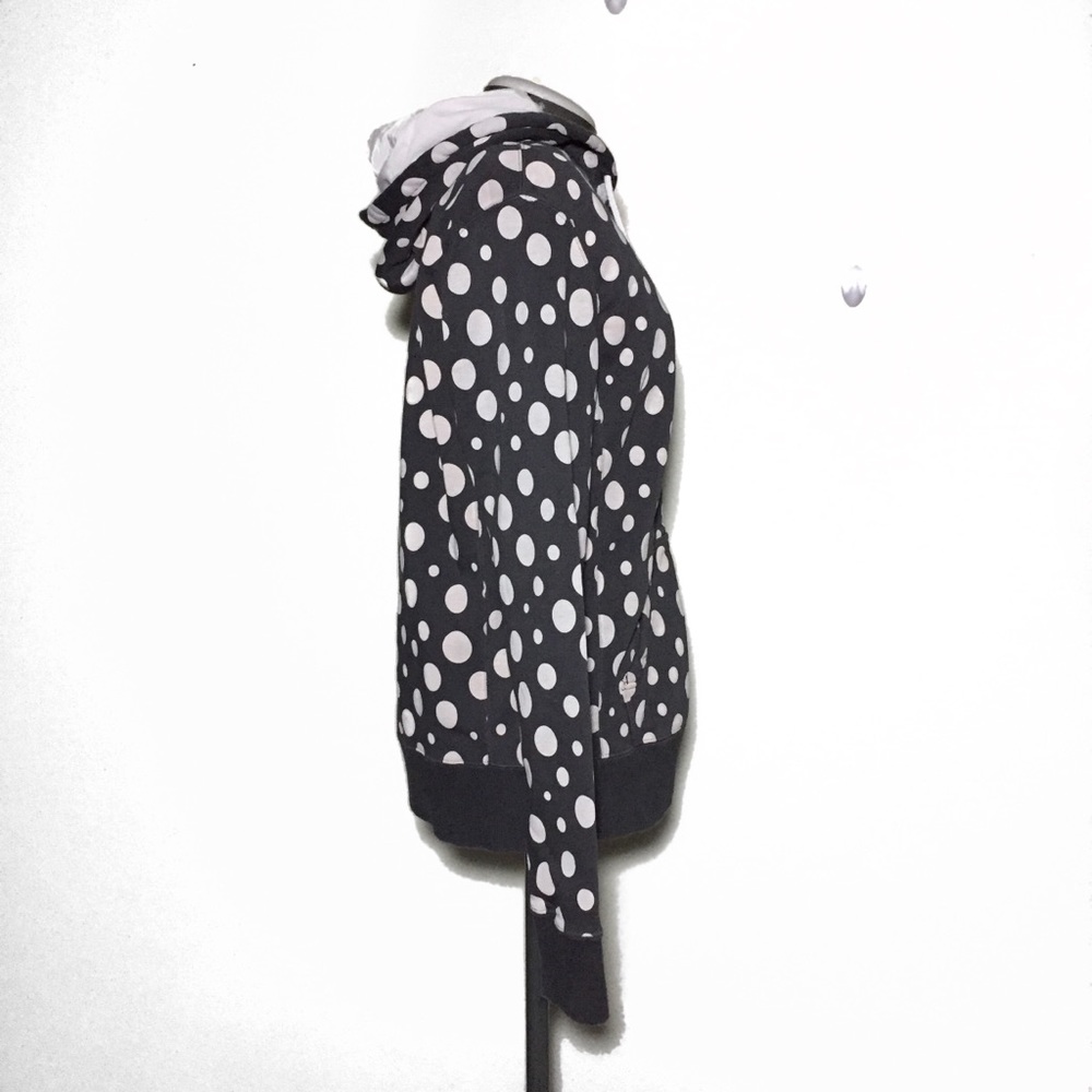 Nike Gray Polka Dot Kids Hoodie XL 16 18 - Picture 3 of 8